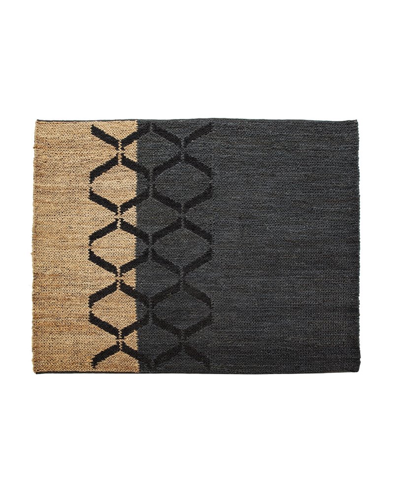 ALFOMBRA 200X250 YUTE NEGRO/NATURAL REF.-82002-00 ALFOMBRA 200X250 YUTE NEGRO/NATURAL REF.-82002-00