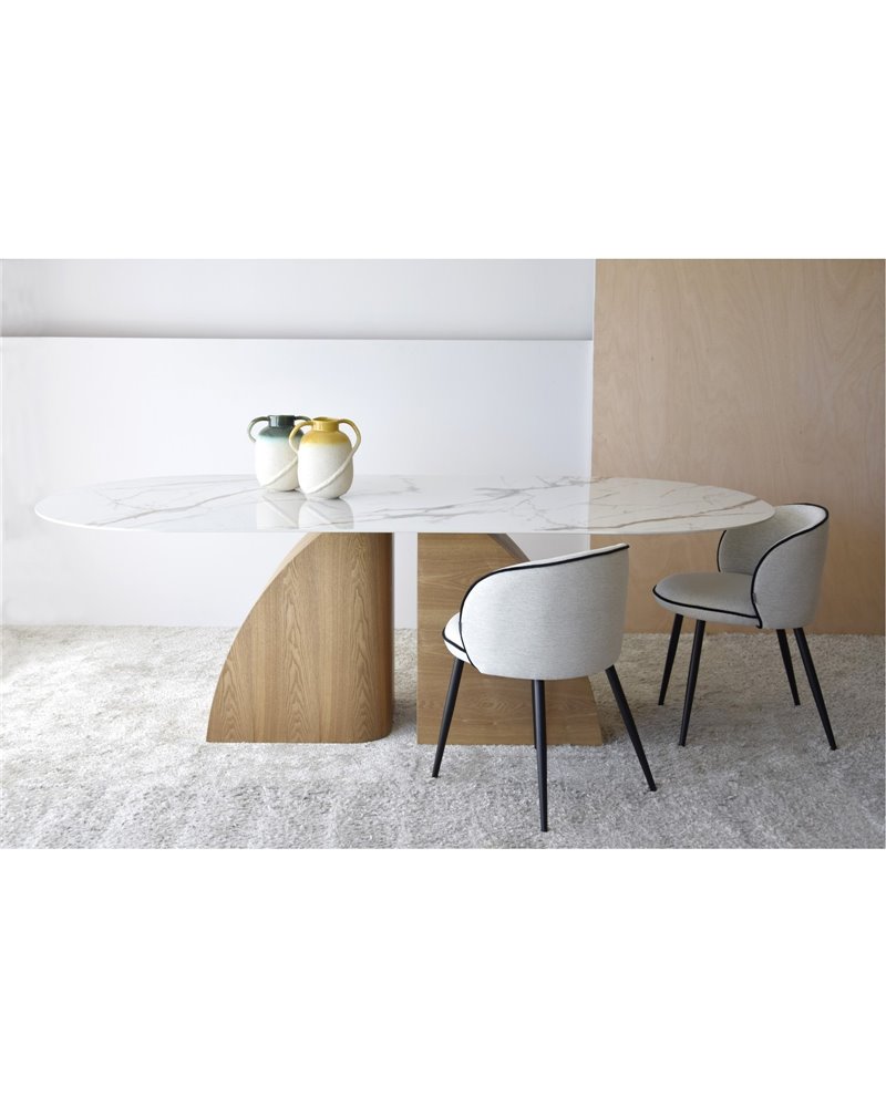 MESA COMEDOR BAHIANATURAL BLANCO OCRE REF. 34AC22529 MESA COMEDOR BAHIANATURAL BLANCO OCRE REF. 34AC22529