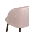 SILLA TERCIOPELO ROSA TEJIDO-METAL SALÓN 54 X 51 X 79,50 CM REF.608838