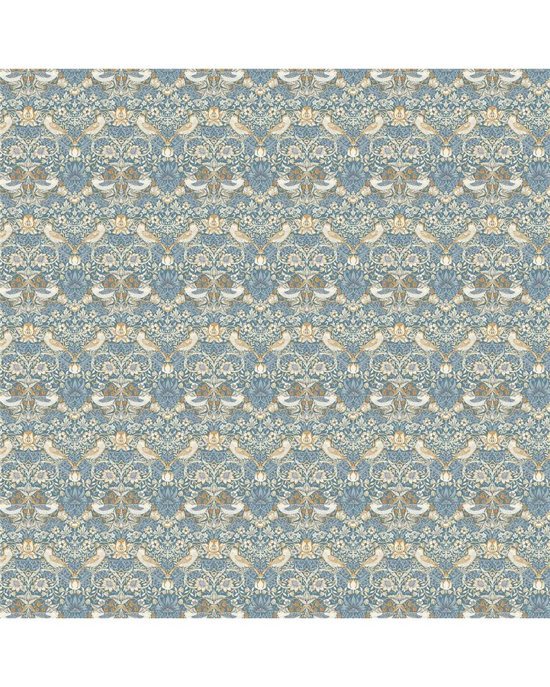 Strawberry Thief Denim Spice F1678-06 Strawberry Thief Denim Spice F1678-06