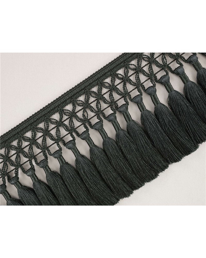 Trellis Fringe Slate T118-03 Trellis Fringe Slate T118-03