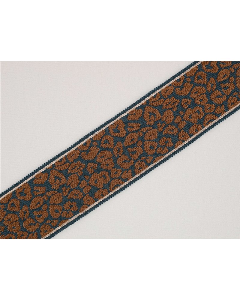 Leoaprd Braid Umber T123-02 Leoaprd Braid Umber T123-02