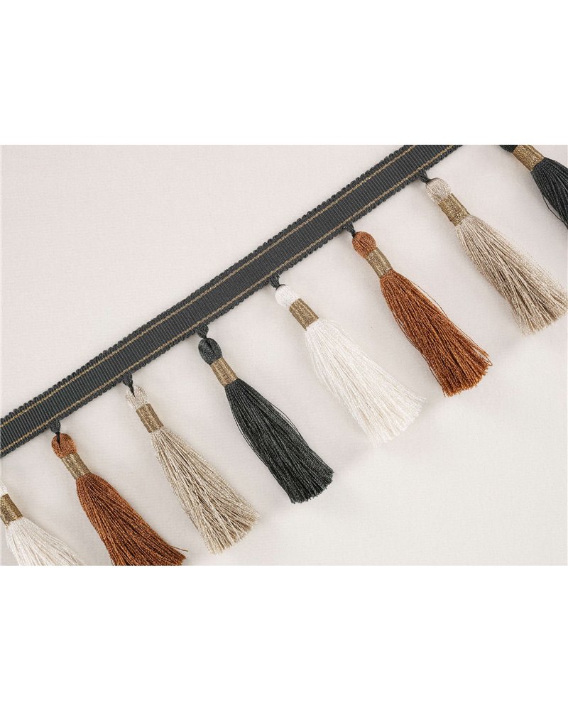 Tassel Fringe Slate T119-01 Tassel Fringe Slate T119-01