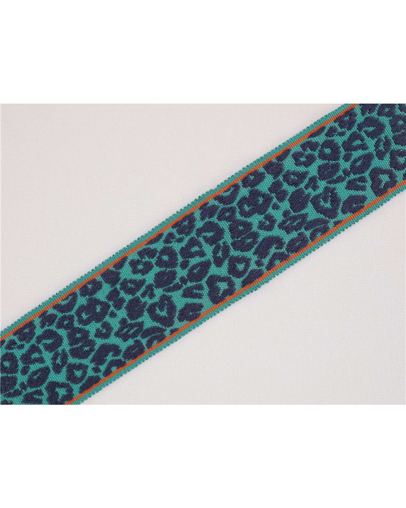 Leopard Braid Peacock T123-03 Leopard Braid Peacock T123-03