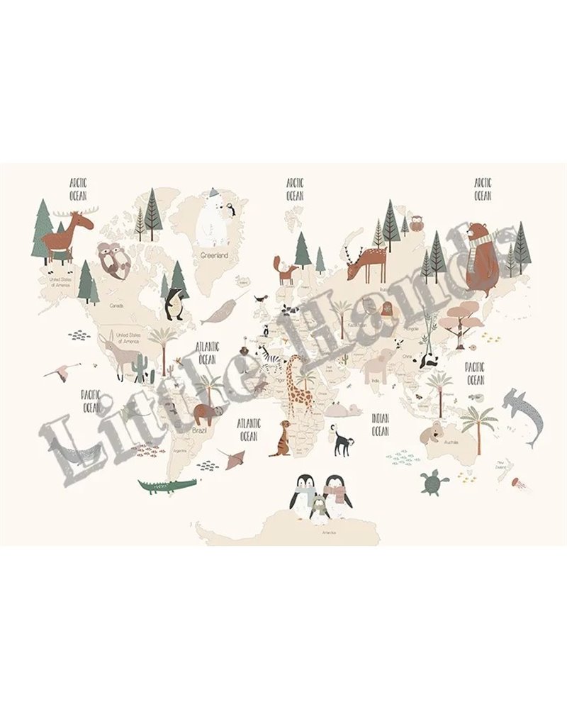 Funny Animals World Map Funny Animals World Map
