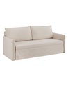 SOFÁ-CAMA NIDO BEIGE TEJIDO SALÓN 215 X 100 X 97 CM REF.603255