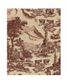 Toile Du Tyrol Burgundy WP30147