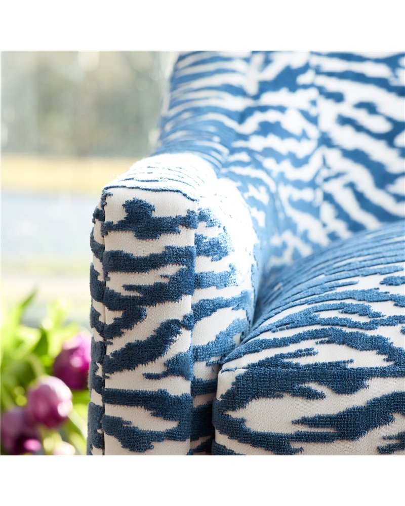 Tadoba Velvet Charcoal On Caramel AW24524