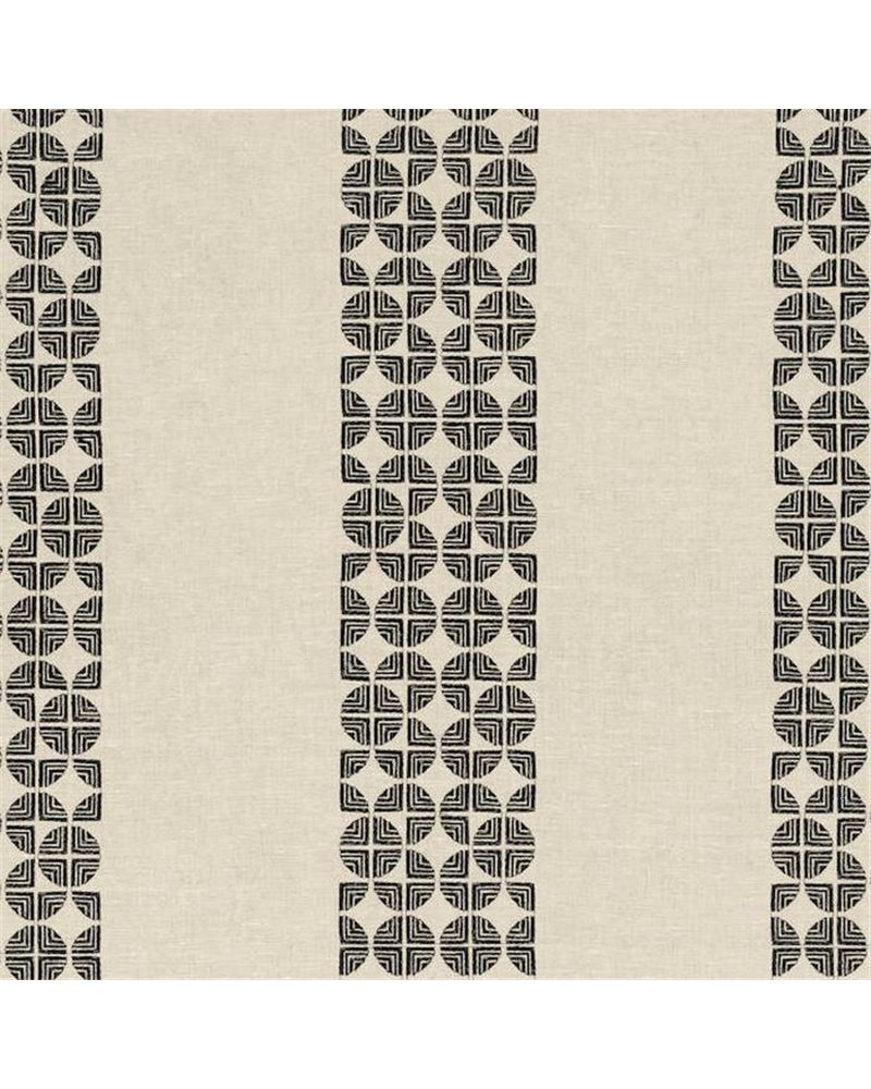 Fairmont Stripe Embroidery Black AW23131 Fairmont Stripe Embroidery Black AW23131