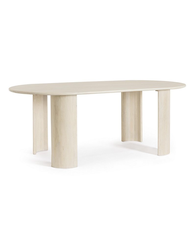 MESA ORLANDO OVAL NAT 200X100