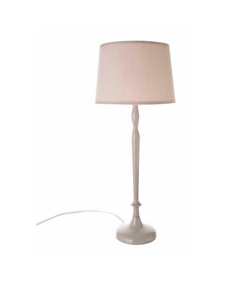 LÁMPARA DE SOBREMESA SLIM BEIGE H49 LÁMPARA DE SOBREMESA SLIM BEIGE H49