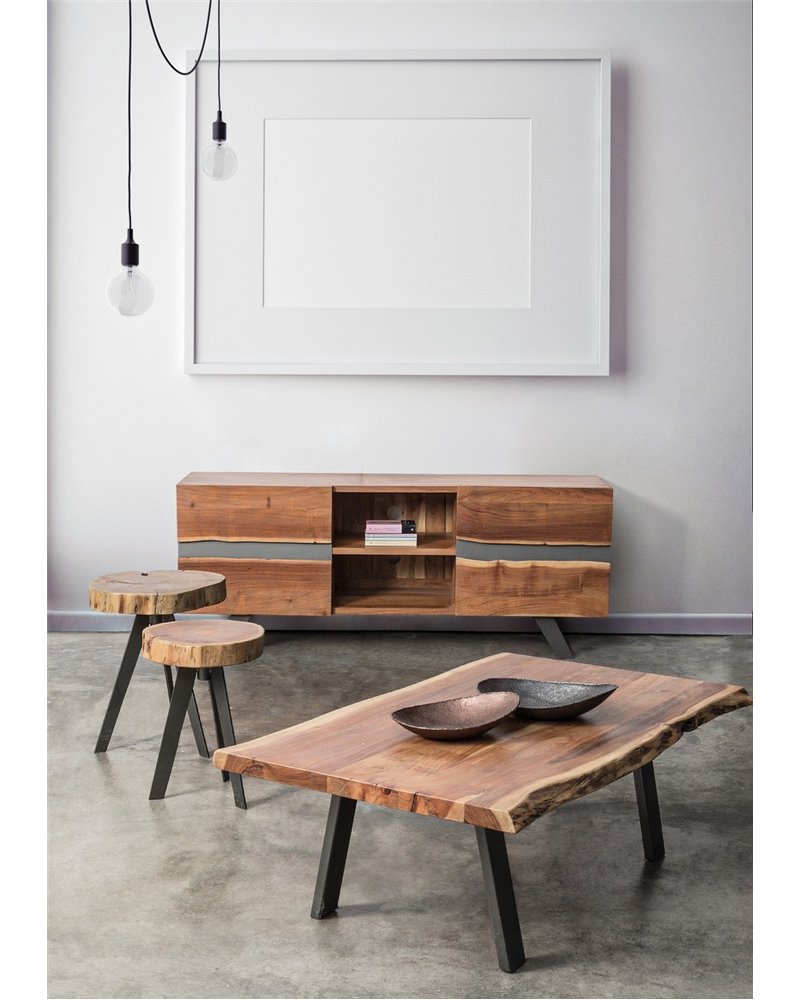 MUEBLE TV BAJO 2P ARON