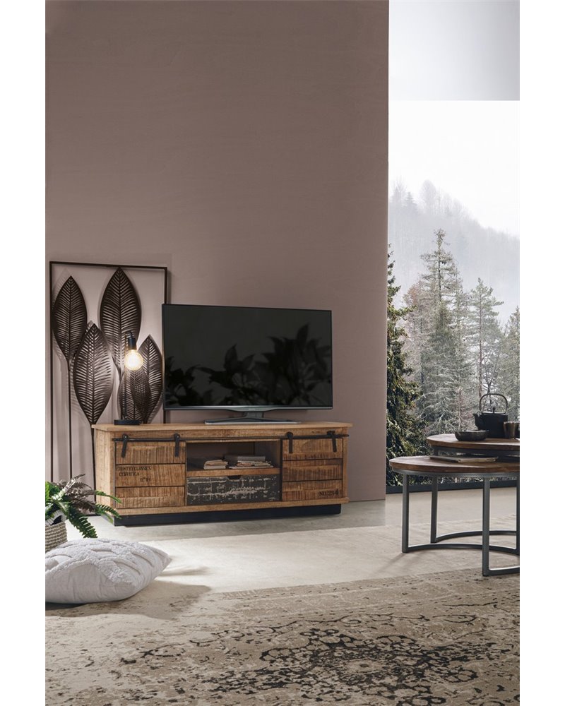 MUEBLE BAJO 2P-1C TUDOR