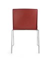 SILLA GIULIA CROMO-ROJO