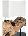 LÁMPARA DE SOBREMESA KLETA BLANCO H55