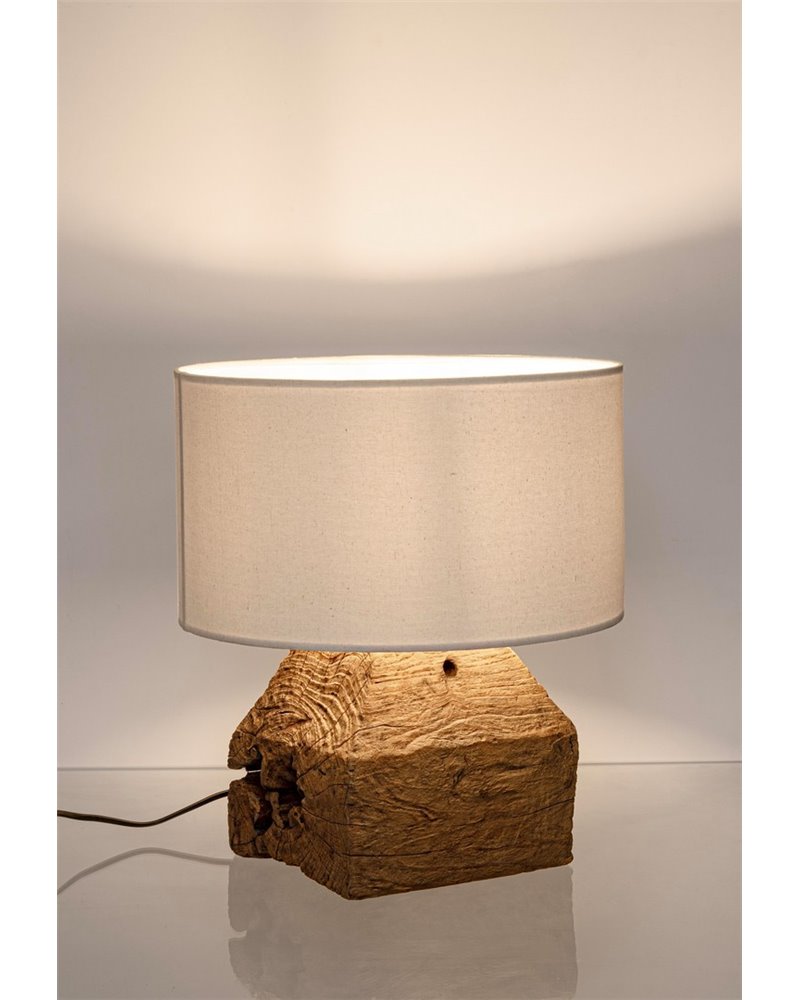 LÁMPARA DE SOBREMESA LUMEN BLANCO H40