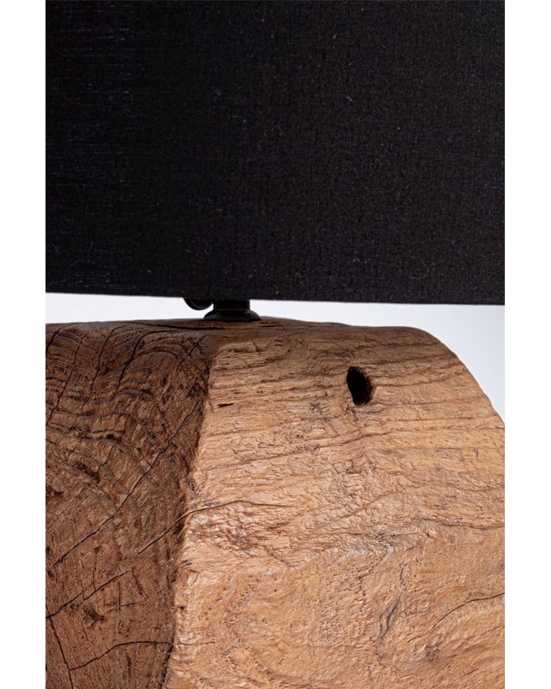 LÁMPARA DE SOBREMESA LUMEN NEGRO H40