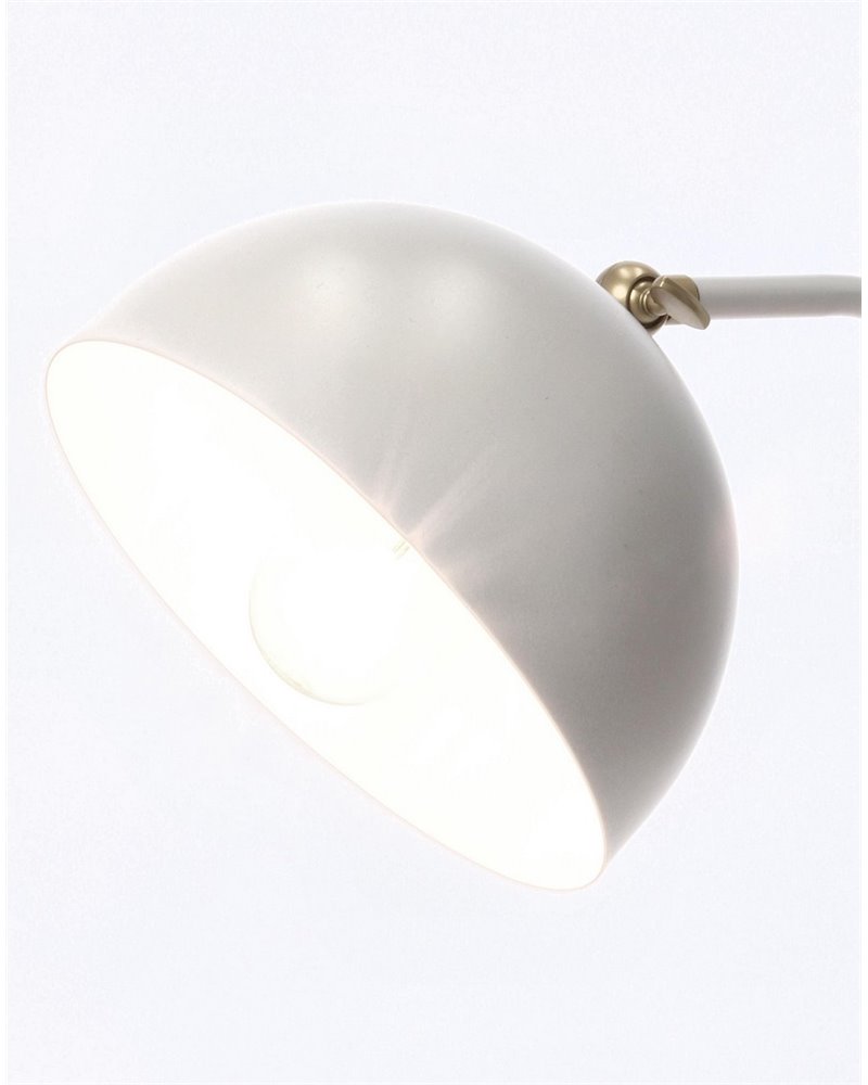 LÁMPARA DE SOBREMESA GLASGOW BLANCO H41