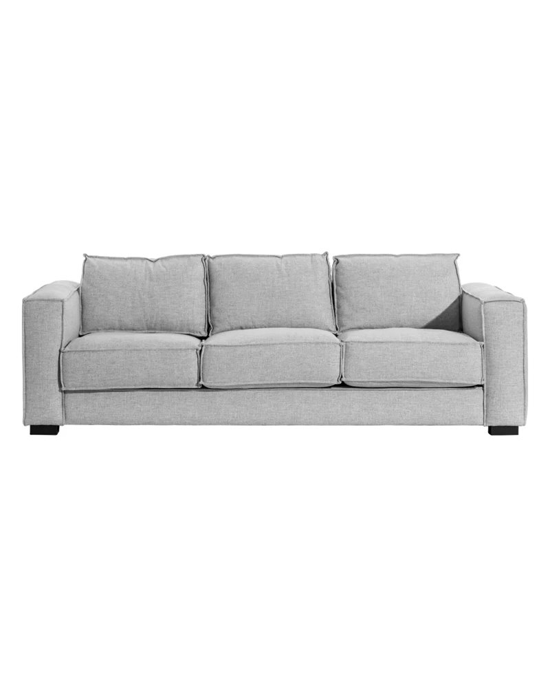 SOFÁ 3 PLAZAS GRIS 260 X 105 X 84 CM REF.121929 SOFÁ 3 PLAZAS GRIS 260 X 105 X 84 CM REF.121929