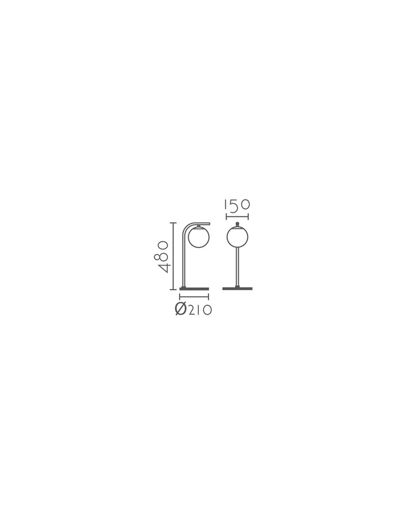 LAMPARA DE SOMBREMESA REF.-MT3197-GD