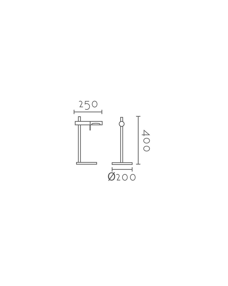 LAMPARA DE SOBREMESA REF.-MT4010-WH