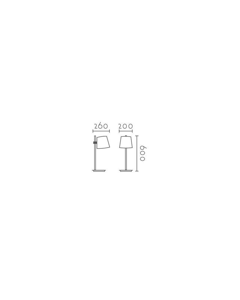 LAMPARA DE SOBREMESA REF.-MT2240-WH