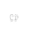 LAMPARA DE SOBREMESA REF.-MT2225-WH