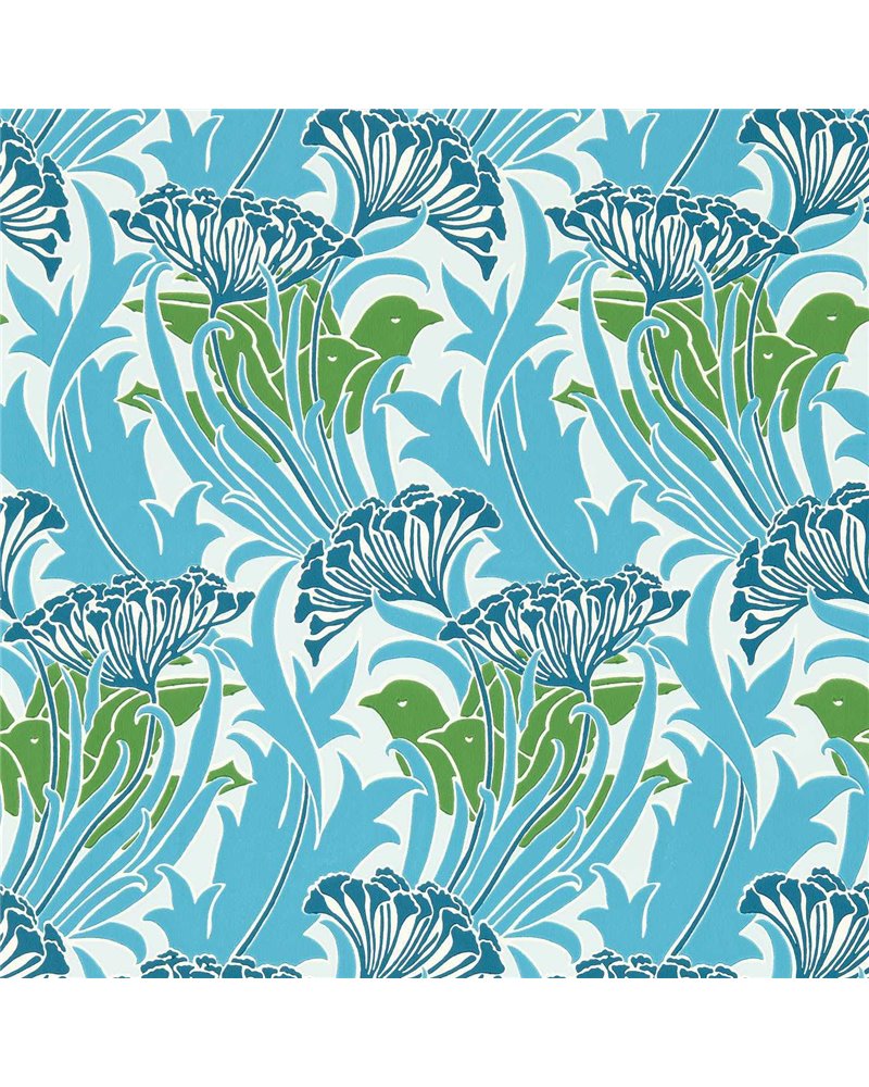 Laceflower Garden Green Lagoon MVOW217355 Laceflower Garden Green Lagoon MVOW217355