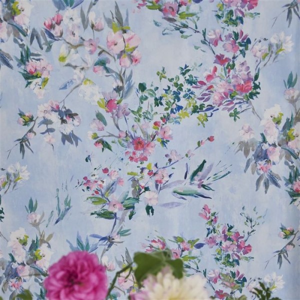 Papel Pintado PDG1024/01 FAIENCE SKY - Designers Guild