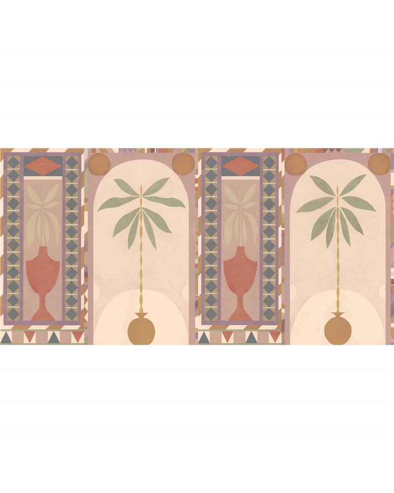 Jungle Arches Pink M5101-5 Jungle Arches Pink M5101-5