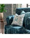 Acanthus Jacquard Teal F1740-06