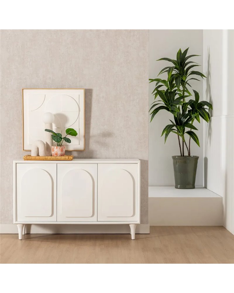 APARADOR NATURAL DM-MADERA 160 X 40 X 80 CM REF.-611240