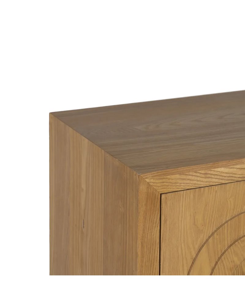 APARADOR NATURAL MADERA 120 X 40 X 80 CM REF.-611296