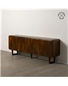 APARADOR MARRÓN MADERA DE MANGO SALÓN 234 X 44 X 86 CM REF.-612857
