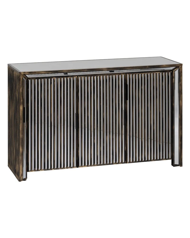 APARADOR ESPEJO DM-CRISTAL 123 X 45 X 80 CM REF.-611487