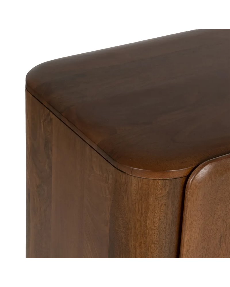 APARADOR MARRÓN MADERA DE MANGO SALÓN 160 X 45 X 75 CM REF.-612961