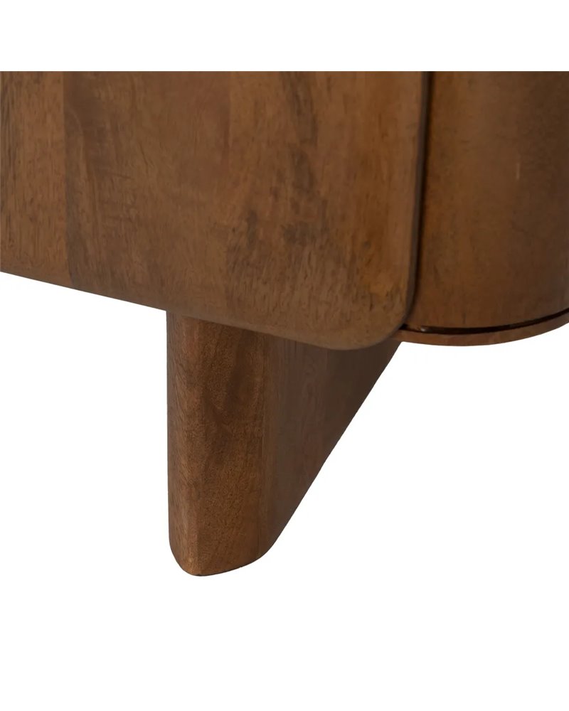 APARADOR MARRÓN MADERA DE MANGO SALÓN 160 X 45 X 75 CM REF.-612961