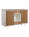 APARADOR BLANCO-NATURAL 120 X 35 X 80 CM REF.-604414