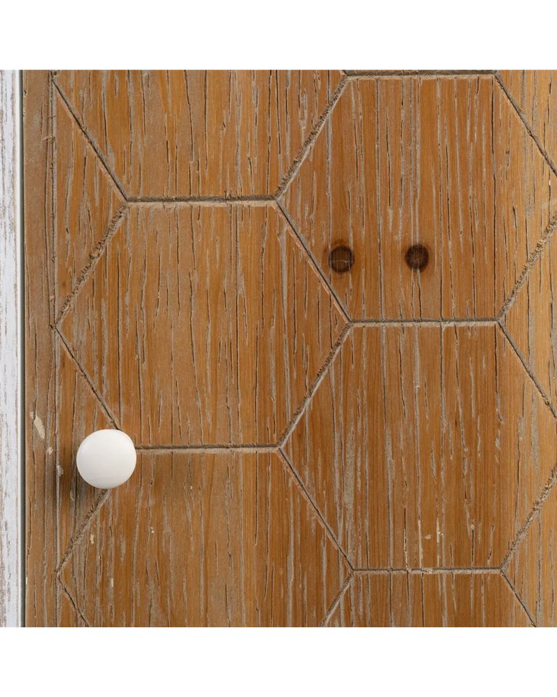 APARADOR BLANCO-NATURAL 120 X 35 X 80 CM REF.-604414