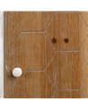 APARADOR BLANCO-NATURAL 120 X 35 X 80 CM REF.-604414