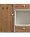 APARADOR BLANCO-NATURAL 120 X 35 X 80 CM REF.-604414