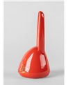 Escultura El Conejo. Rojo - oro