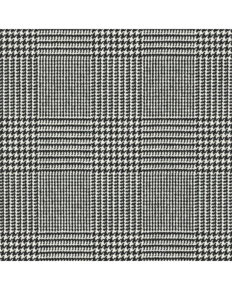 Wesssex Glen Plaid Black White FRL5232-01 Wesssex Glen Plaid Black White FRL5232-01