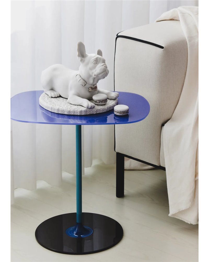 Escultura Bulldog francés con macarons. Re-Deco