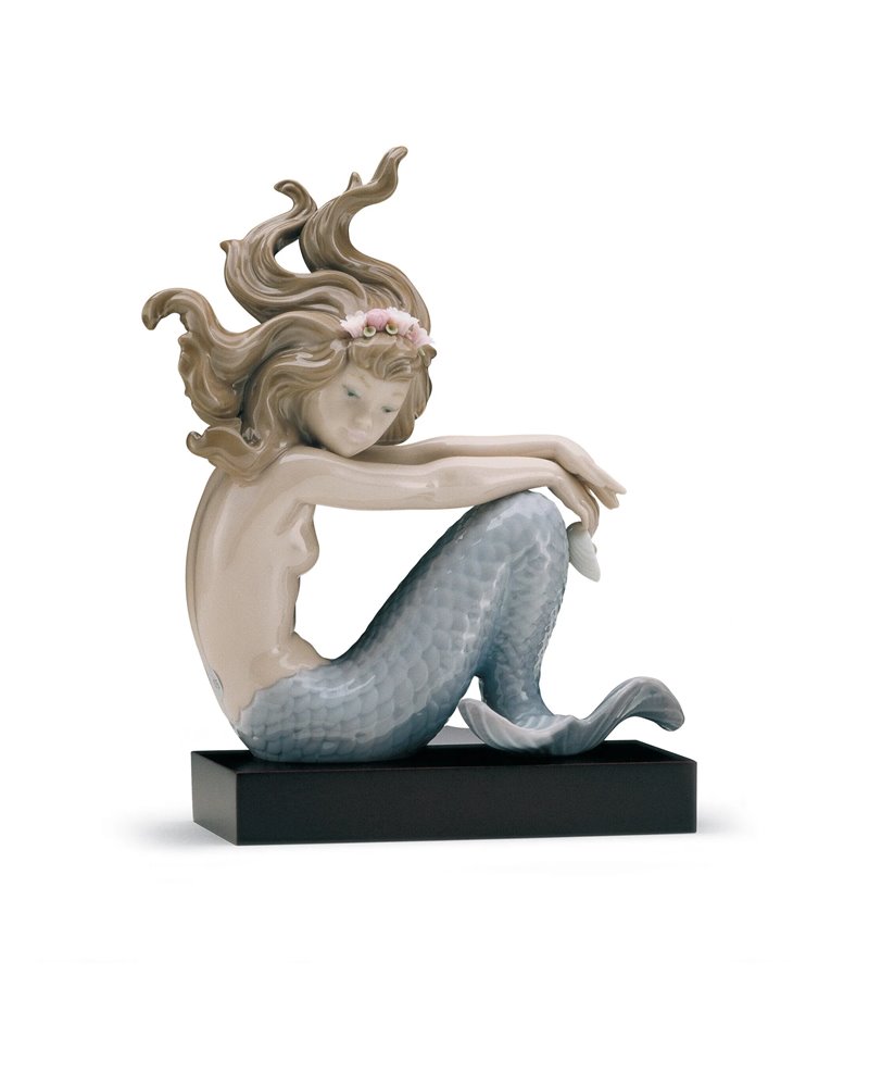 Figura Sirena con brazos en rodillas Figura Sirena con brazos en rodillas