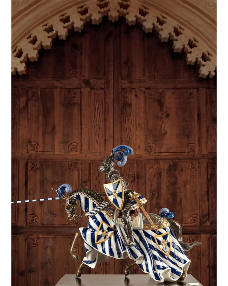 Escultura Caballero Medieval. Serie Limitada
