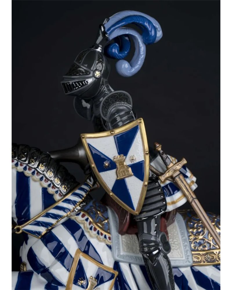 Escultura Caballero Medieval. Serie Limitada