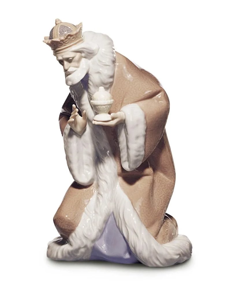 Figura Rey Melchor en Belén-II Figura Rey Melchor en Belén-II
