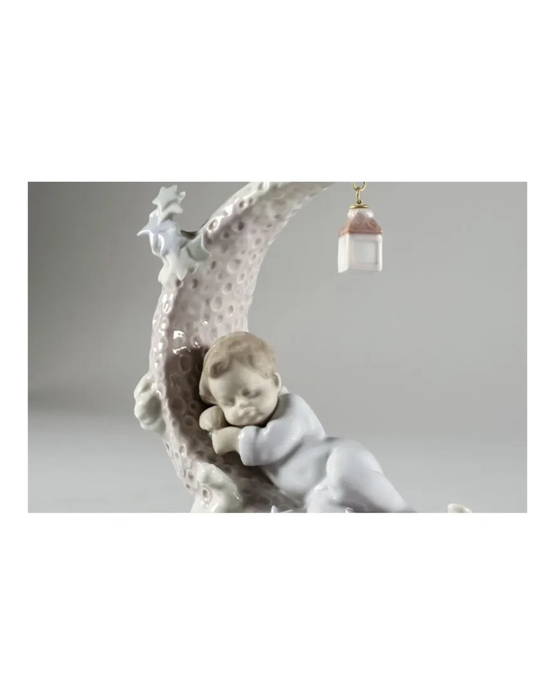 Figura niño Soñando con la luna