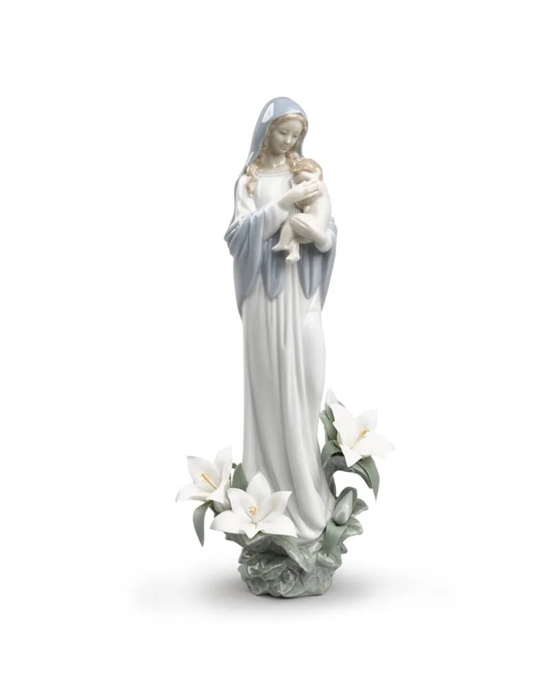 Figura virgen Madonna de las flores Figura virgen Madonna de las flores